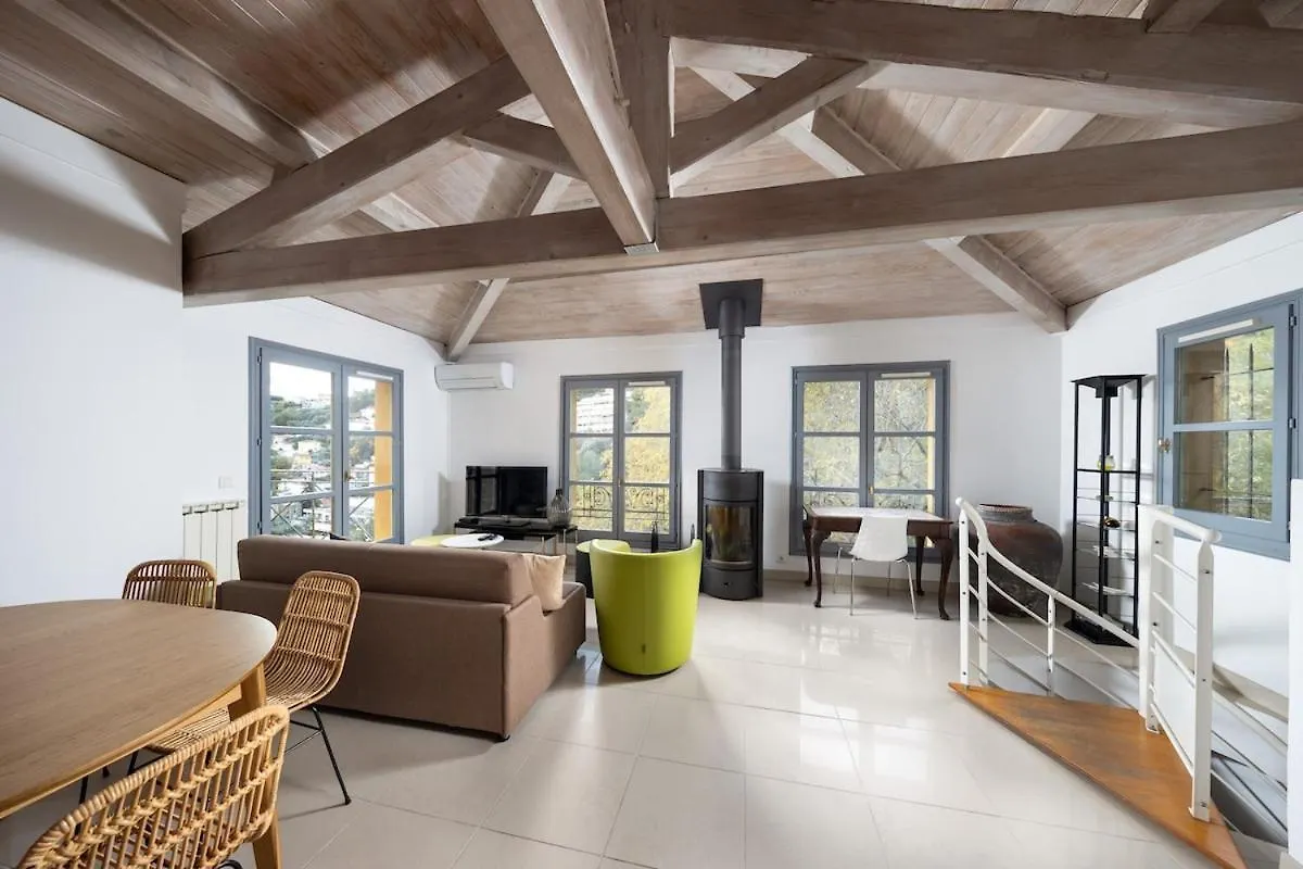 Maison Nicoise, Jardin, Piscine, Parking Double Nice
