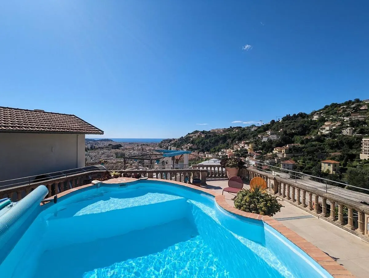 Maison Nicoise, Jardin, Piscine, Parking Double Nice 0*,  France
